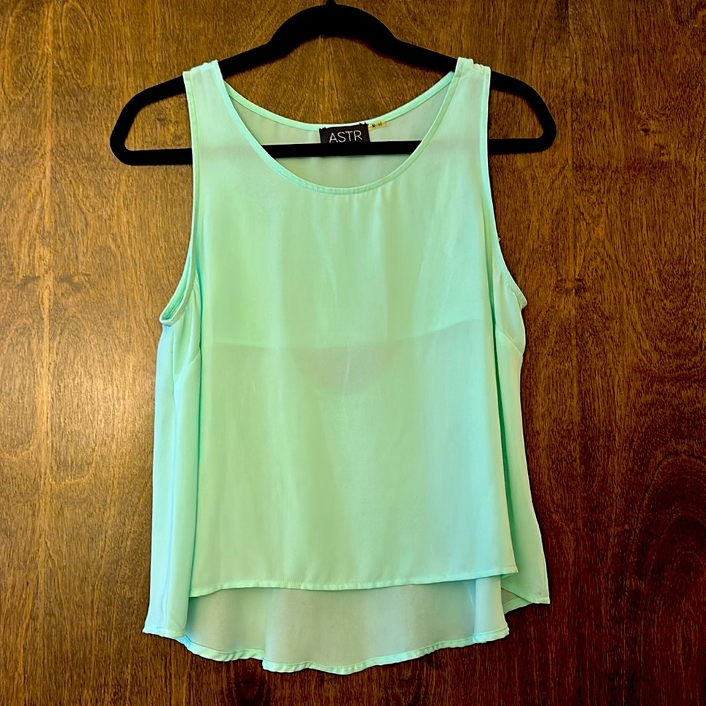 Mint Colored ASTR Top
